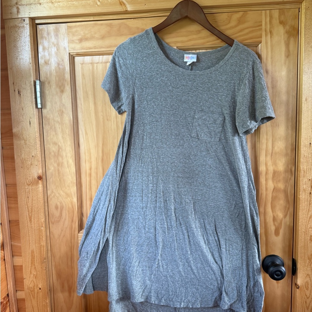 LuLaRoe Heather Gray Dress